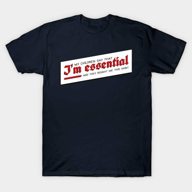 Essential Dad T-Shirt by NathanielF